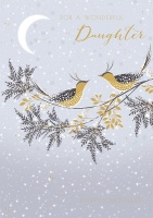 Daughter Christmas Card By Sara Miller