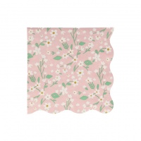 Ditsy Floral Print Large Paper Napkins By Meri Meri