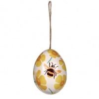 Buttercup & Bee Print Small Egg Shaped Tin By Emma Bridgewater