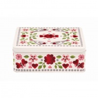 Love Bird Print Rectangular Tin Emma Bridgewater