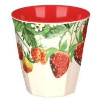 Emma Bridgewater Strawberry Print Melamine Cup