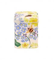 Yellow Primrose Print Small Square Tin by Emma Bridgewater