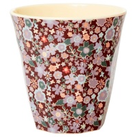 Fall Flower Print Melamine Cup By Rice DK