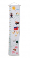 Children Height Chart Farm Theme Oskar & Ellen