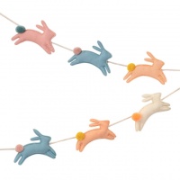 Felt Bunny Garland By Meri Meri