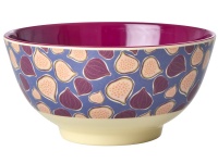 Fig Print Melamine Bowl By Rice DK