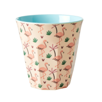 Flamingo Print Melamine Cup By Rice DK
