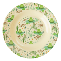 Frog Print Kids Melamine Bowl Rice DK