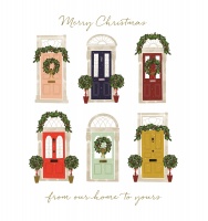 Our Home To Yours Christmas Card By The Art File