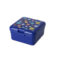 Galaxy Print Small Square Lunch Box By Rice
