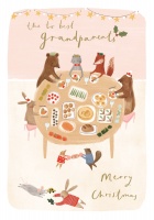 Grandparents Christmas Card By The Art File