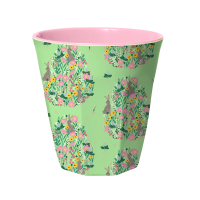 Green Easter Bunny Print Melamine Cup Rice DK