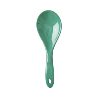 Melamine Salad Spoon in Green By Rice
