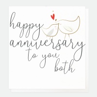 Happy Anniversary To You Both By Caroline Gardner