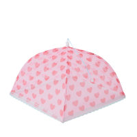 Mesh Foldable Food Cover Heart Print By Rice DK