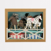Horse Theme Cupcake Kit By Meri Meri