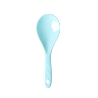 Melamine Salad Spoon Ice Blue By Rice DK