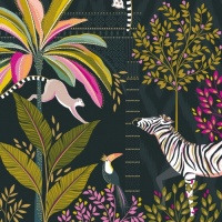 Jungle Animal Greeting Card By Sara Miller London