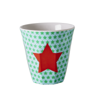 Kids Small Melamine Cup - Star Print by Rice DK