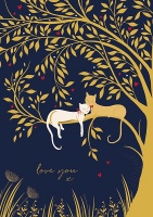 Love You  Valentines Day Card By Sara Miller London