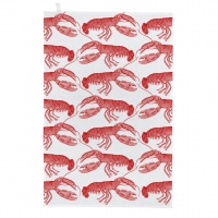 Lobster Print Tea Towel Thornback & Peel