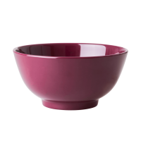 Maroon Melamine Bowl Rice DK