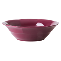 Maroon Melamine Bowl by Rice DK