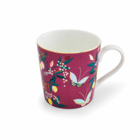 Mauve Orchard Print Mug Sara Miller London