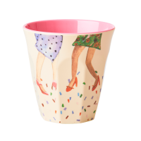 Dancing Legs Print Melamine Cup By Rice DK