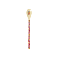 Swedish Flower Print Melamine Latte Spoon By Rice