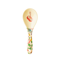 Melamine Salad Spoon Mushroom Print Rice DK