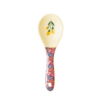 Melamine Salad Spoon Poppies Print Rice DK