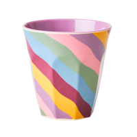 Funky Stripes Print Melamine Cup By Rice DK