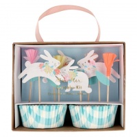 Spring Bunny Cupcake Kit By Meri Meri