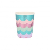 Mermaid Fringe Party Cups Meri Meri