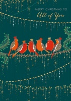 Merry Christmas To All Of You Card By Sara Miller