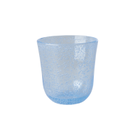Mint Blue Bubble Design Acrylic Tumbler By Rice