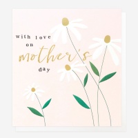 With Love On Mother's Day Card By Caroline Gardner
