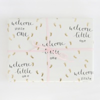 New Baby Wrapping Paper By Caroline Gardner