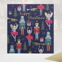 Nutcracker Advent Calendar Card By Caroline Gardner
