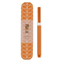 Linear Papaya Stem Print Ballpoint Pen & Tin By Orla Kiely