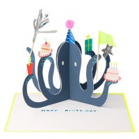Octopus Birthday Card By Meri Meri