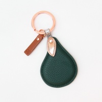 Pear Shaped Keyring By Caroline Gardner