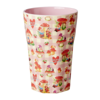 Gnome Print Melamine Tall Cup By Rice