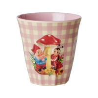 Gnome Print Melamine Cup By Rice