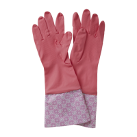 Pink Kitchen Cleaning Gloves Rice DK