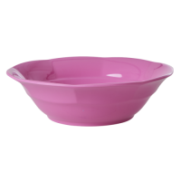 Pink Melamine Bowl By Rice