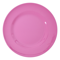 Pink Melamine Dinner Plate By Rice