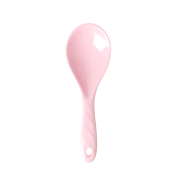 Melamine Salad Spoon Ballet Slipper Pink By Rice DK