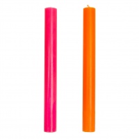 Pink and Orange Luxury Candles By Talking Tables